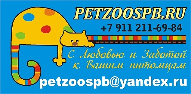 PETZOOSPB - интернет зоомагазин. Зоотовары и корма для животных с доставкой по всей России.