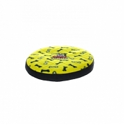 ULTIMATE FLYER YELLOW BONE - ЖЕЛТАЯ ЛЕТАЮЩАЯ ТАРЕЛКА 25*25*5СМ, КЛАСС ПРОЧНОСТИ 9, ДЛЯ СОБАК ВЕСОМ БОЛЕЕ 20КГ