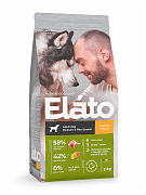 Elato Holistic корм для собак средних и крупных пород с курицей и уткой.