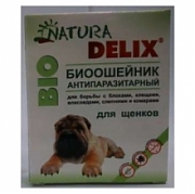 Natura Delix Bio ошейник для щенков 35см. 