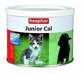 JUNIOR CAL 200г, минеральная смесь для котят и для щенков.