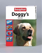 DOGGY`s Senior 75тб, витамины для пожилых собак.