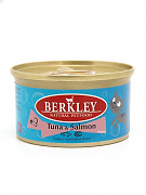 Консервы для кошек Беркли №3 тунец с лососем 85гр.