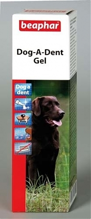 Dog-a-Dent Gel 100 гр.  Зубной гель для ухода за зубами собак.