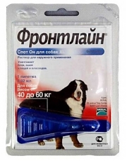 Фронтлайн СПОТ ОН XL для собак от 40-60кг. 