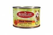Berkley Adult Meat Menu №4 