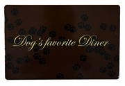 Коврик под миску "Dog's favourite Diner!"