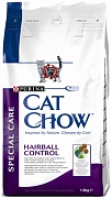 Cat Chow Special Care Hairball Control.